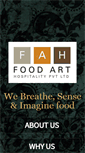 Mobile Screenshot of foodarthospitality.com